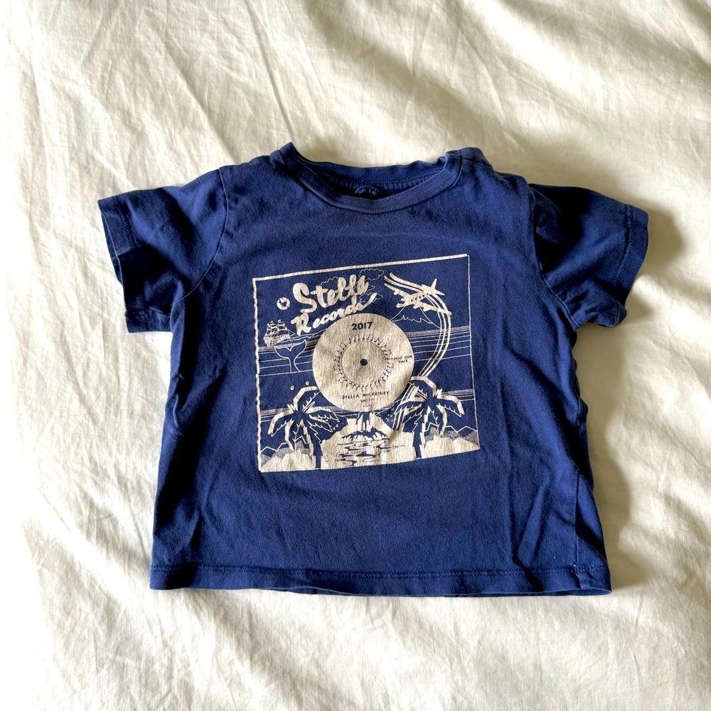 Stella McCartney Baby T-Shirt Blue